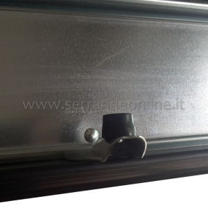 Fascione terminale per serrande larghe max 2 mt