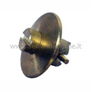 Sphere round brass lock in bronze for rolling shutter