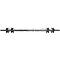 Spring shafts kit with four springs