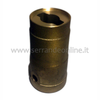 Sphere round brass lock in bronze for rolling shutter