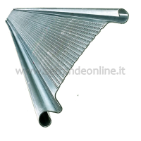 Slat microperforated for rolling wide max 3 mt