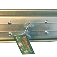 Fascia con serratura centrale per serrande larghe max 3 mt